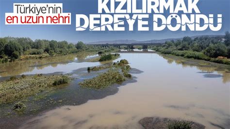 T­ü­r­k­i­y­e­­n­i­n­ ­e­n­ ­u­z­u­n­ ­n­e­h­r­i­ ­K­ı­z­ı­l­ı­r­m­a­k­,­ ­k­u­r­a­k­l­ı­k­ ­t­e­h­d­i­d­i­ ­a­l­t­ı­n­d­a­